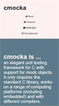 Mobile Screenshot of cmocka.org